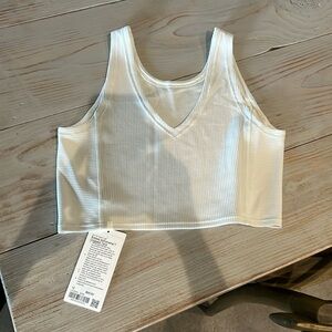 Lululemon Ribbed Softstreme Cropped Tank